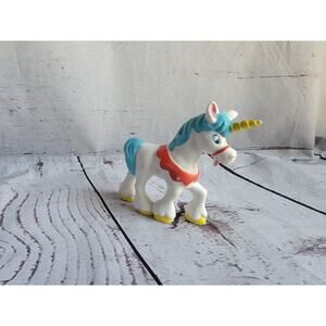 1981 Mego Co Clown Around Chauncey The Unicorn PVC Figure Cake Topper